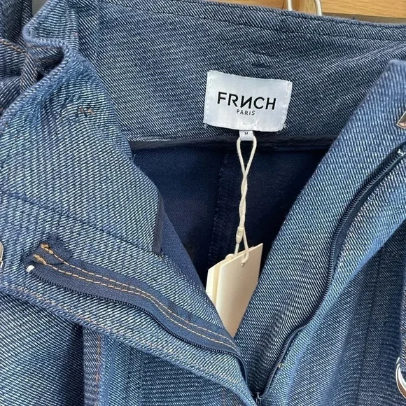 NWT - FRNCH Paris High Waist Denim Pants​​​​​​​​​​​​​​​ - Picture 9 of 11